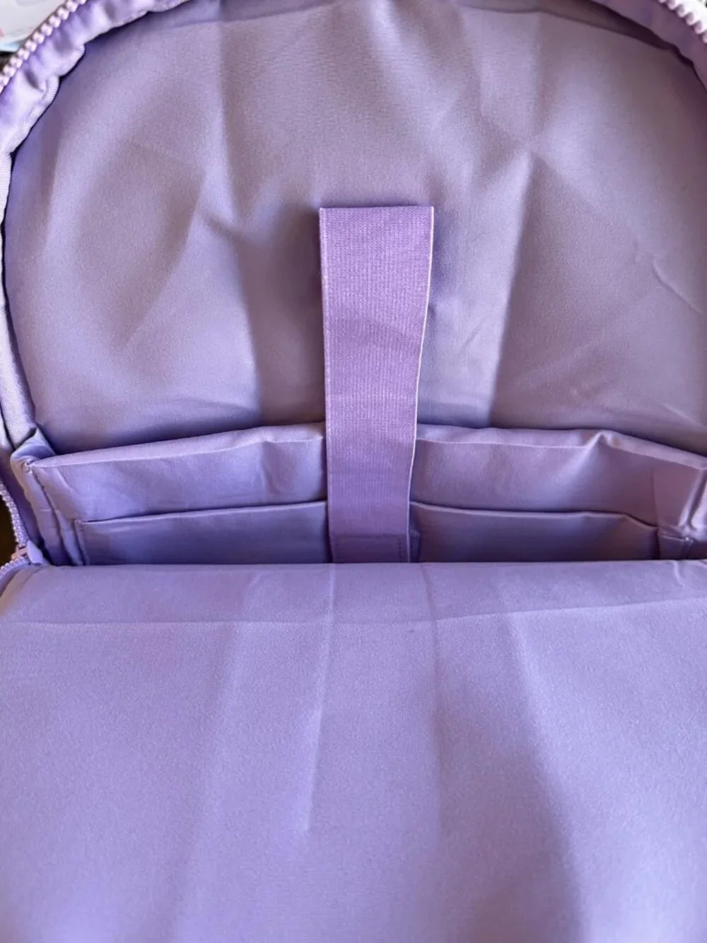 Purple Water Resistant Travel Backpack